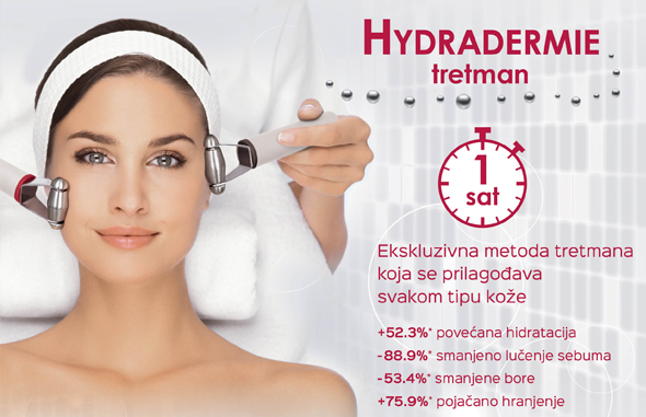Hydradermie youth - tretman za mladenački izgled lica